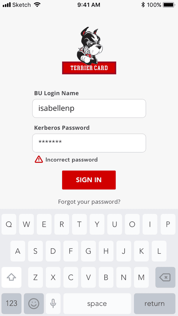 login